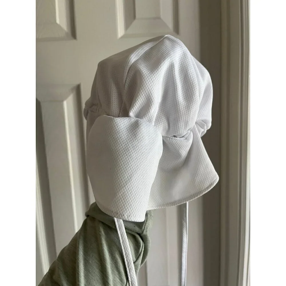 Baby Sun Swim Hat White